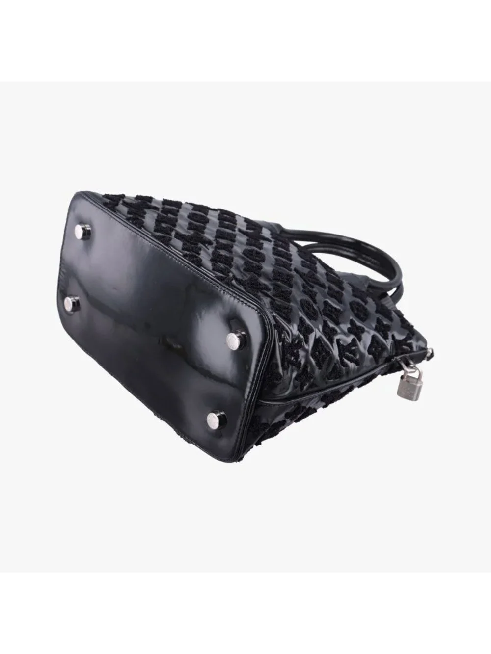 Louis Vuitton Lockit Noir Vernis Embroidery